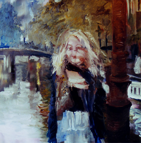 Amsterdam  Öl auf Leinwand 80 x 80 cm 2006