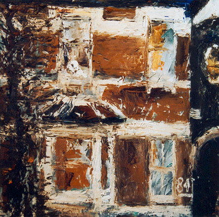Alexandra Palace  Acryl auf Leinwand 50 x 50 cm 2005