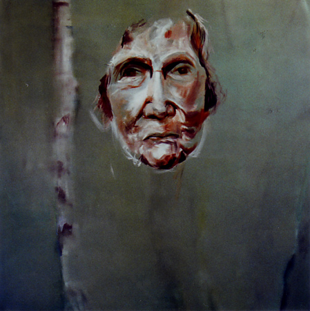 Anneliese  Öl auf Leinwand 100 x 100 cm 2006