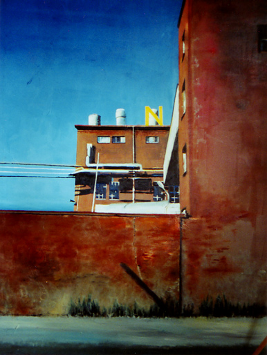 Harburg  Öl auf Leinwand 150 x 170 cm 2006