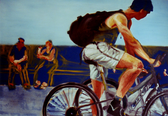Heiligendamm  Öl auf Leinwand 70 x 100 cm 2005 