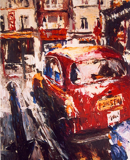Chinatown  Acryl auf Leinwand 80 x 100 cm 2005