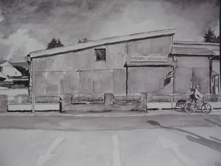 Fa. Zehrfeld  Aquarell auf Papier 20 x 30 cm 2006 